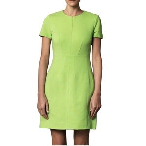 Diane von furstenberg green dress